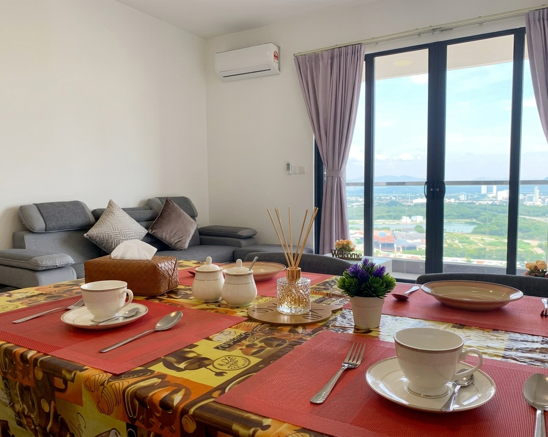 Deluxe Apartment at Woodsbury Suites Butterworth Penang