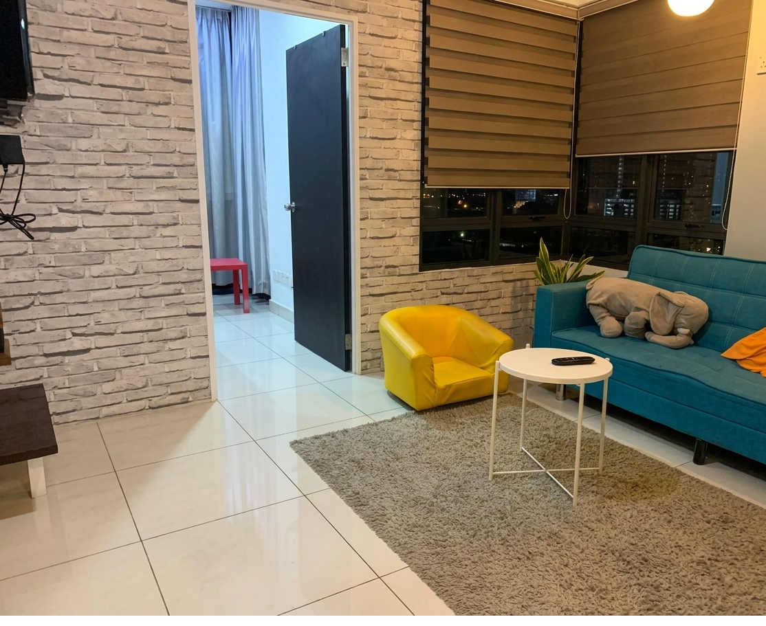 Three-Bedroom Apartment at Woodsbury Suites Butterworth Penang