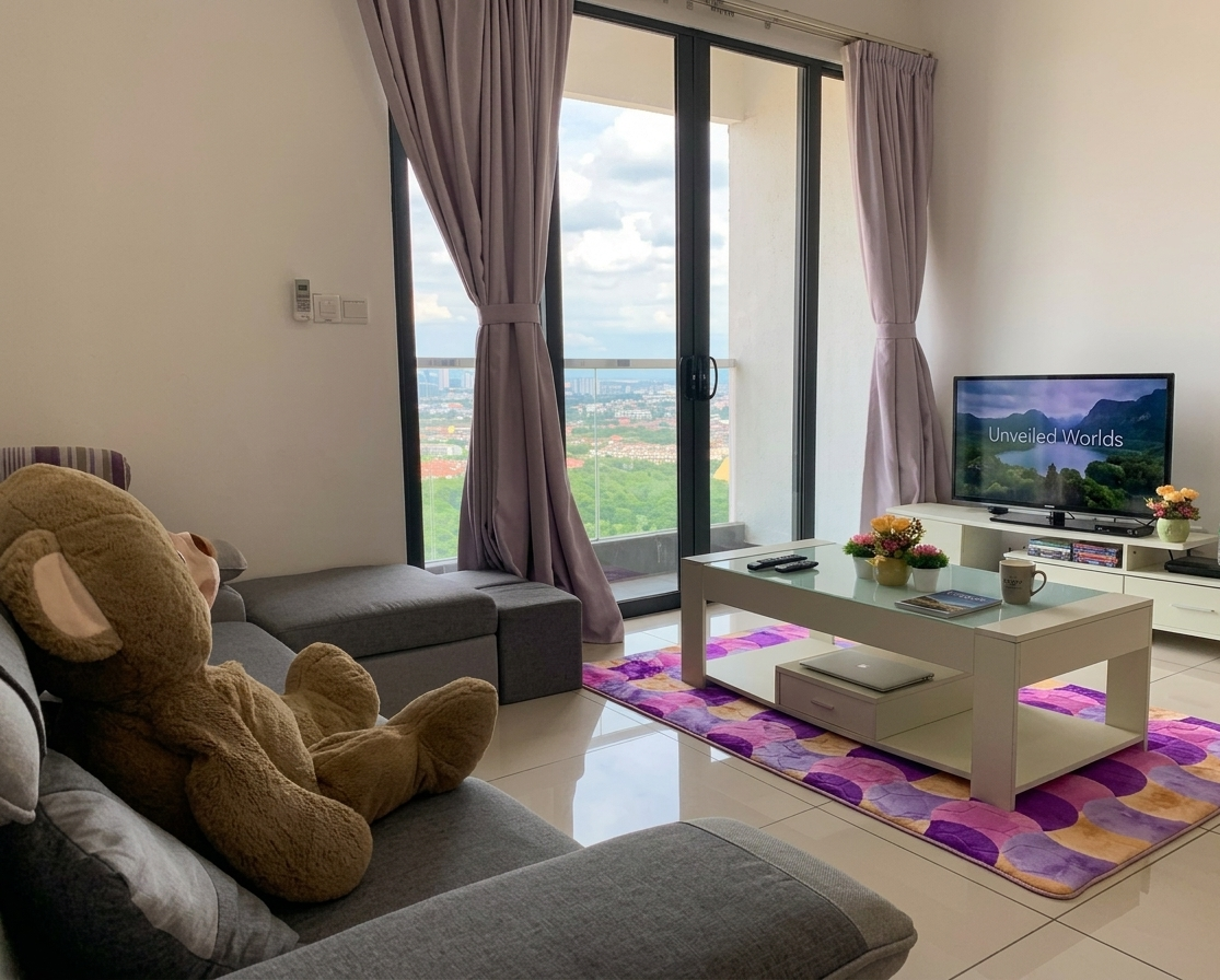 Two-Bedroom Apartment at Woodsbury Suites Butterworth Penang